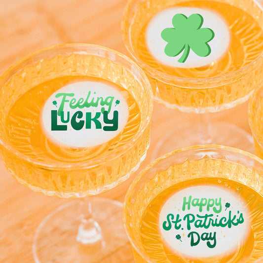 St. Patrick's Day Pack (3) - St. Patrick's Day Edible Drink Toppers 50 ct