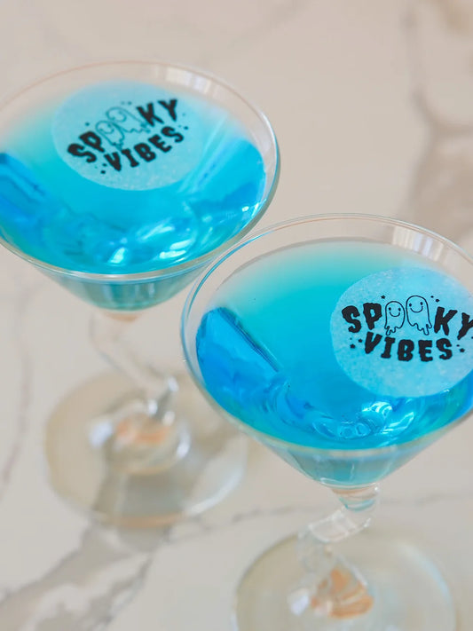 50 Spooky Vibes Halloween Edible Cocktail Beverage Garnishes 