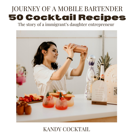 KANDY COCKTAIL BOOK - JOURNEY OF A MOBILE BARTENDER